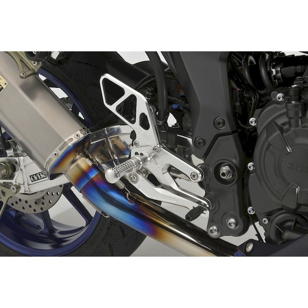 (LINEクーポン有)OVER Racing 51-44-01 バックステップ 4ポジション シルバー YZF−R7 22− 514401|測定器・工具のイーデンキ