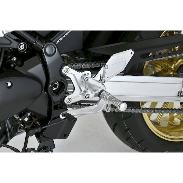 (LINEクーポン有)OVER Racing 51-71-01 バックステップ 4ポジション シルバー Z900RS 517101