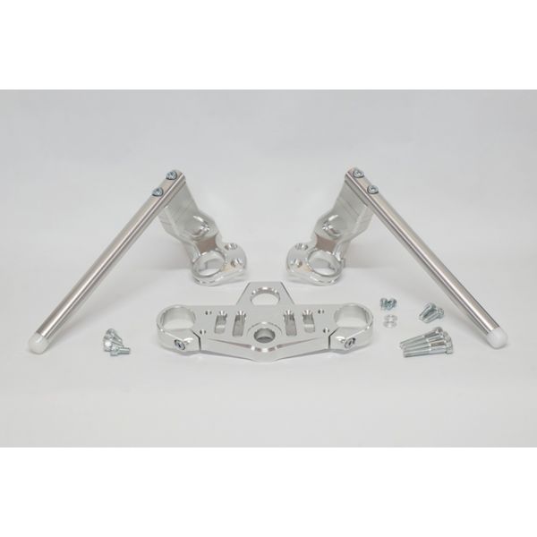 (LINEクーポン有)OVER Racing 55-012-11 スポーツライディングハンドルキット シルバー Monkey125 5501211｜測定器・工具のイーデンキ