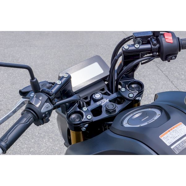 (LINEクーポン有)OVER Racing 55-223-11B GROM 21− スポーツライディングハンドルキット BLK 5522311B|測定器・工具のイーデンキ