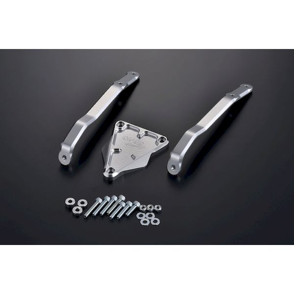 (LINEクーポン有)OVER Racing 57-012-22 フロントフェンダーマウントステー MONKEY125 5701222|測定器・工具のイーデンキ