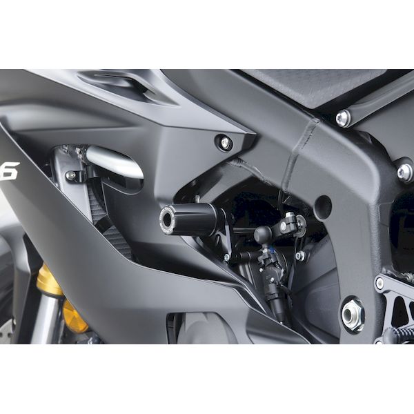 (LINEクーポン有)OVER Racing 59-433-01B レーシングスライダー ブラック YZF－R6 17 5943301B