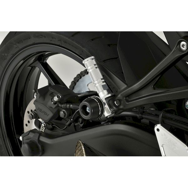 (LINEクーポン有)OVER Racing 59-86-04 タンデムステップ スライダー SIL KAWASAKI 598604