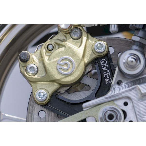 (LINEクーポン有)OVER Racing 83-012-21B リアキャリパーサポート ブレンボ2P カニ 用 アップマウント 上側 ブラック MONKEY125 8301221B|測定器・工具のイーデンキ