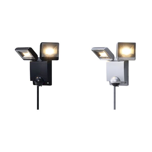 オージェライト 楽天市場】〔即納〕LEDセンサーライト LA-11PRO（S）シルバー