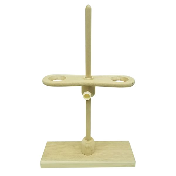 (LINEクーポン有)【個数：1個】260X95X500MM 直送 代引不可・他メーカー同梱不可 桝水 ロート台 木製 2穴