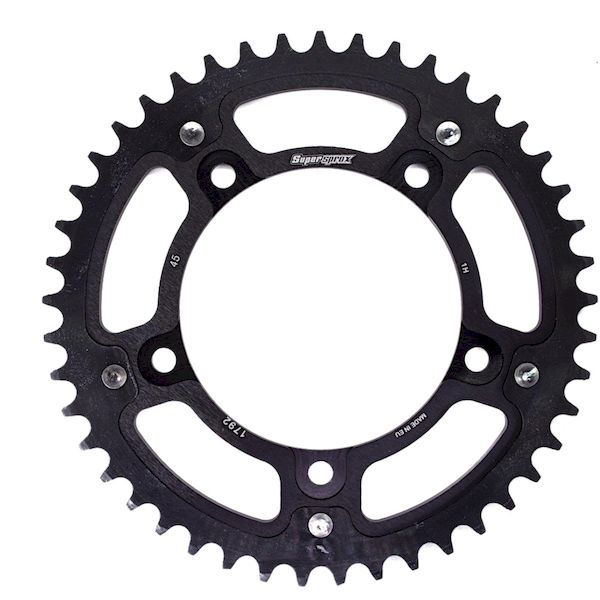 (LINEクーポン有)スーパースプロックス Supersprox RST-1792:45-BLK SPX REAR STEALTH 1792-45T BLK RST1792:45BLK