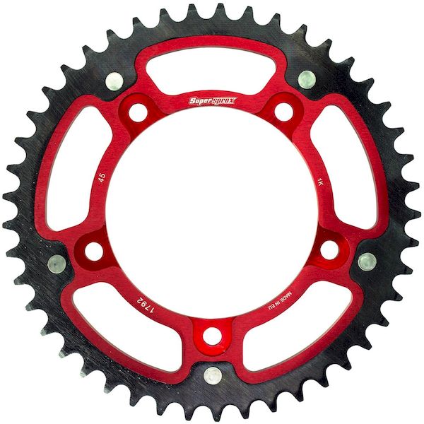 スーパースプロックス Supersprox RST-1792:45-RED SPX REAR STEALTH 1792−45T RED RST1792:45RED|測定器・工具のイーデンキ