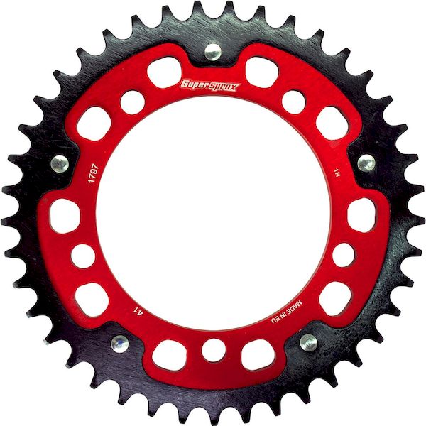 スーパースプロックス Supersprox RST-1797:41-RED SPX REAR STEALTH 1797−41T RED RST1797:41RED|測定器・工具のイーデンキ