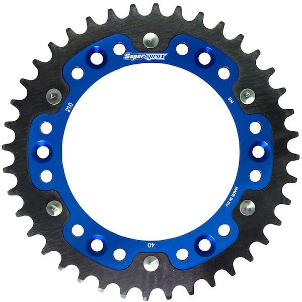 スーパースプロックス Supersprox RST-210:40-BLU SPX REAR STEALTH 210−40T BLU RST210:40BLU|測定器・工具のイーデンキ