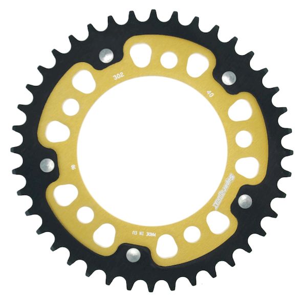 スーパースプロックス Supersprox RST-302:40-GLD SPX REAR STEALTH 302&minus;40T GLD RST302:40GLD｜測定器・工具のイーデンキ