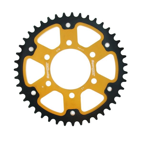 (LINEクーポン有)スーパースプロックス Supersprox RST-478:43-GLD SPX REAR STEALTH 478－43T GLD RST478:43GLD