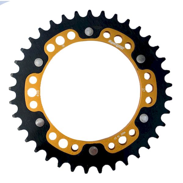 スーパースプロックス Supersprox RST-498:37-GLD SPX REAR STEALTH 498−37T GLD RST498:37GLD|測定器・工具のイーデンキ