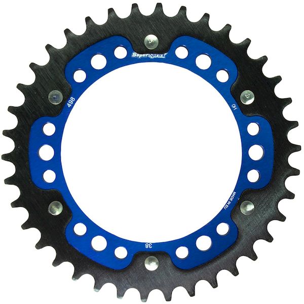 スーパースプロックス Supersprox RST-498:38-BLU SPX REAR STEALTH 498−38T BLU RST498:38BLU|測定器・工具のイーデンキ