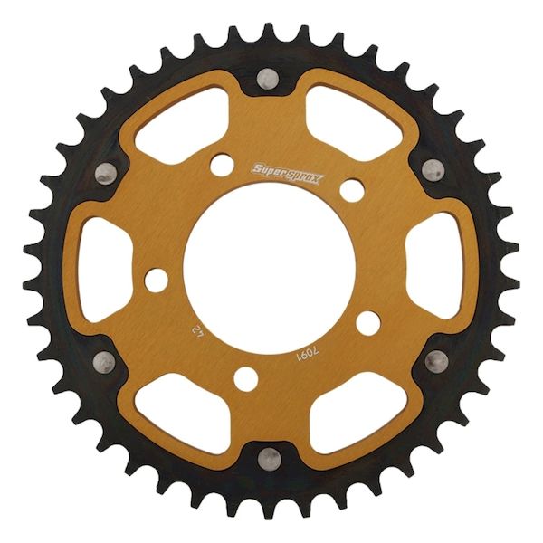(LINEクーポン有)スーパースプロックス Supersprox RST-7091:42-GLD SPX REAR STEALTH 7091－42T GLD RST7091:42GLD