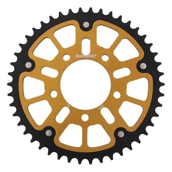 (LINEクーポン有)スーパースプロックス Supersprox RST-7091:46-GLD SPX REAR STEALTH 7091－46T GLD RST7091:46GLD
