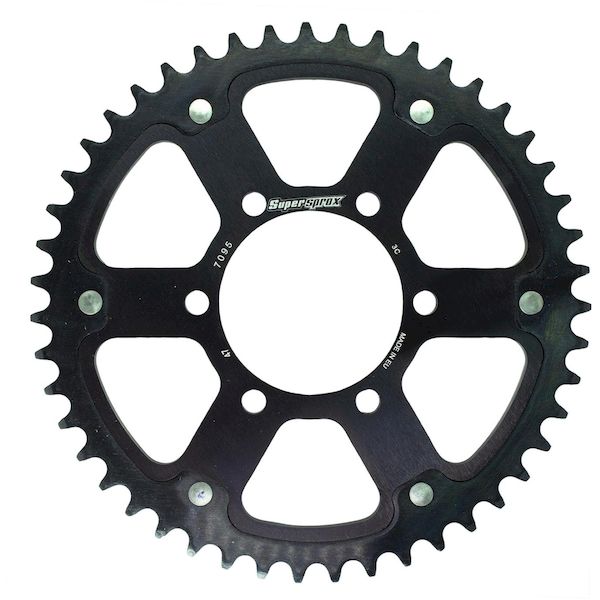 (LINEクーポン有)スーパースプロックス Supersprox RST-7095:47-BLK SPX REAR STEALTH 7095-47T BLK RST7095:47BLK