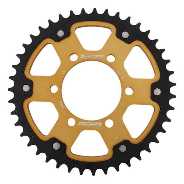 (LINEクーポン有)スーパースプロックス Supersprox RST-7096:43-GLD SPX REAR STEALTH 7096－43T GLD RST7096:43GLD