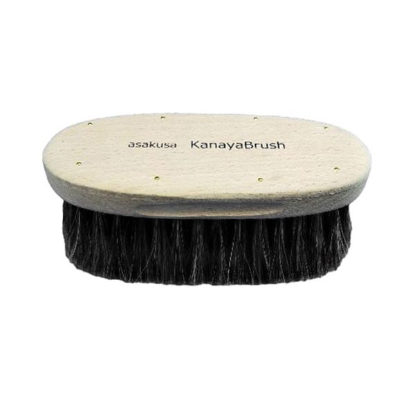(LINEクーポン有)【個数：1個】KANAYABRUSH12339 直送 代引不可・他メーカー同梱不可 カナヤブラシ産業 手植え靴ブラシ 馬尾毛ゴマ
