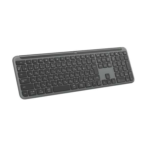 (LINEクーポン有)【個数：1個】K950GR 直送 代引不可・他メーカー同梱不可 ロジクール logicool Signature Slimワイヤレス キーボードK950 グラファイト