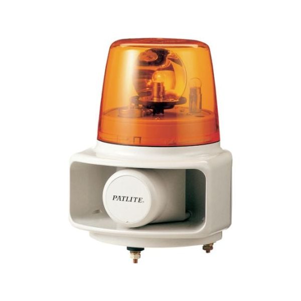 翌日出荷 パトライト RT-100C-Y カイテントウ ホーンスピーカ一体回転灯 黄 RT100CY|測定器・工具のイーデンキ