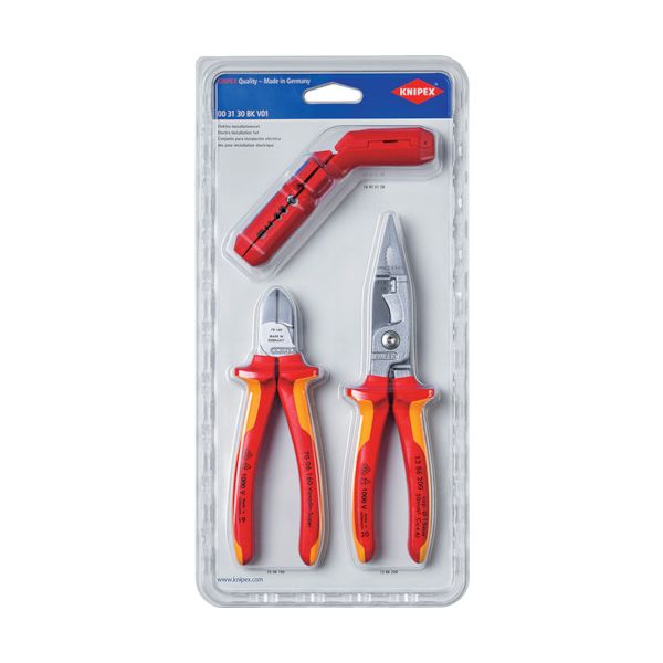 ＫＮＩＰＥＸ 003130BKV01 電線作業工具セット