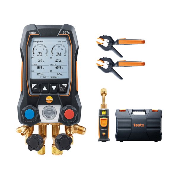 テストー 0564 5571 55 デジタルマニホールド testo 557s セット 0564557155