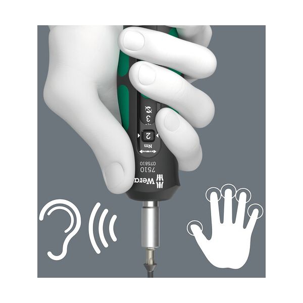 Ｗｅｒａ 075851 7515／16 差替式クラフトフォームセーフトルクドライバー スピード 汎用セット1