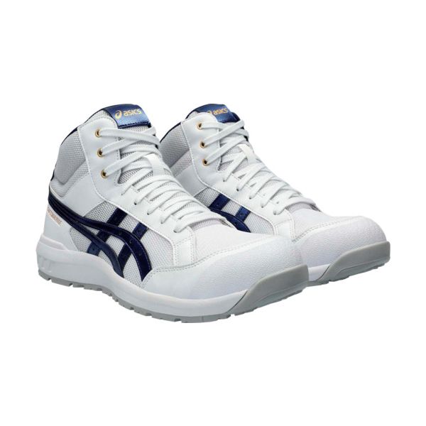 ＡＳＩＣＳ 1273A091.101-27.5 ウィンジョブ CP218 ホワイト／ピーコート 27．5cm 1273A091.10127.5