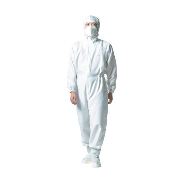 ブラストン BSC-11051-W-S 涼感フード付ツナギ服 BSC11051WS