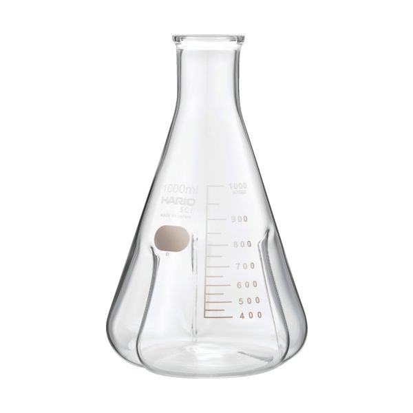 ＨＡＲＩＯ BSF-1L-SCI バッフル付き三角フラスコ1000ml BSF1LSCI