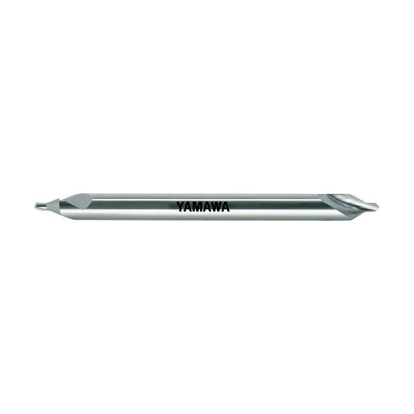 ヤマワ CE-SL-200-4X60X10 ロングシャンク強ねじれ溝A形60° センタ穴ドリル CE-SL L200 4X60°X10 CESL2004X60X10