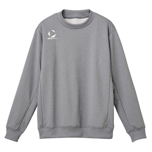 (LINEクーポン有)デサント DESCENTE 4548952905067 ST5SSWT1M 丸首スウェットシャツ グレー杢 サイズ：S