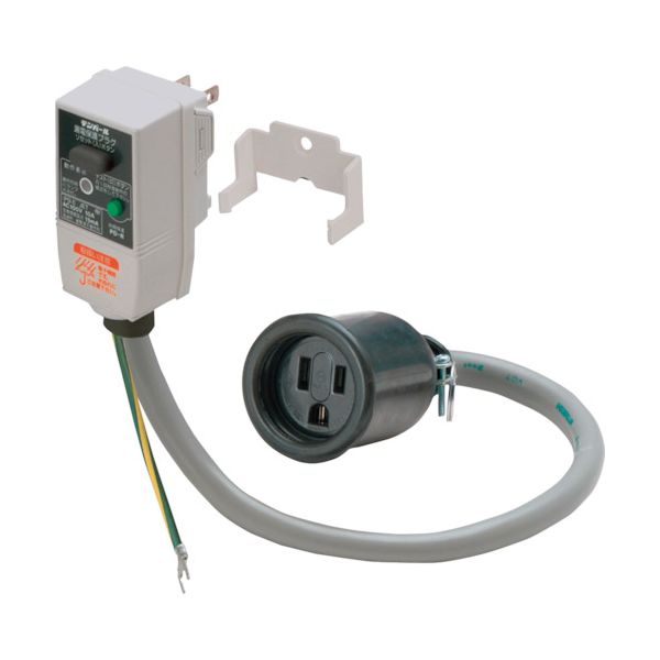 テンパール GRPD11015BNP テンパール工業 プラグ形漏電遮断器 10A 15mA 防水コネクターヘッダー付き 7,530円
