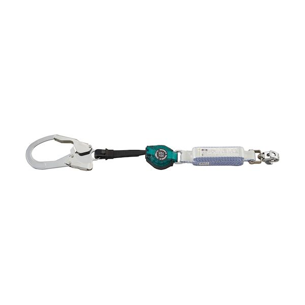 タイタン HL-MR01-130 ハーネス用 ロック機構付き巻取式シングルランヤード RICORO－N HL－MR01 130kg仕様 HLMR01130