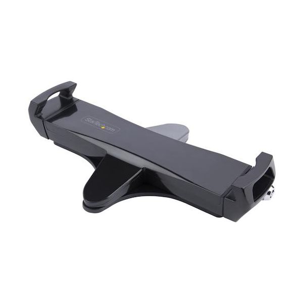 スターテック TABLET-VESA-ADAPTER タブレットホルダー／VESA取付け／7．9～12．5インチ／耐荷重2kg／クリップ式／盗難防止機構／鍵付き／ブラック TABLETVESAADAPTER