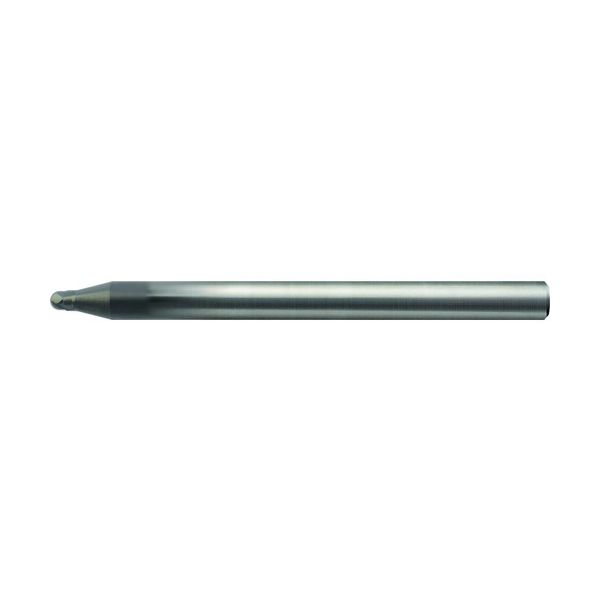ユニオンツール UDCBF2020-0140 (224-5200) 超硬合金・硬脆材加工用2枚刃ハイグレードボールエンドミル R1×刃長1．4×シャンク径4×全長50 UDCBF20200140(2245200)