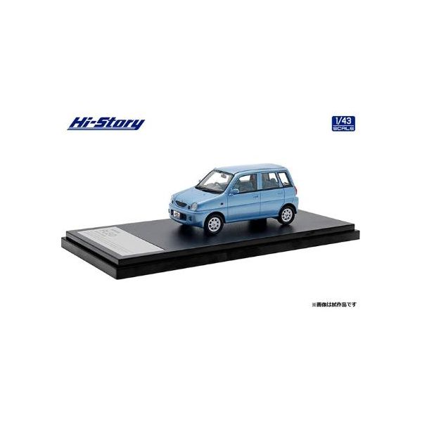 (LINEクーポン有)インターアライド 4523231446745 HS432BL Hi&minus;Story 1／43 SUBARU PLEO NICOT 2002 エアリーブルー・メタリック｜測定器・工具のイーデンキ