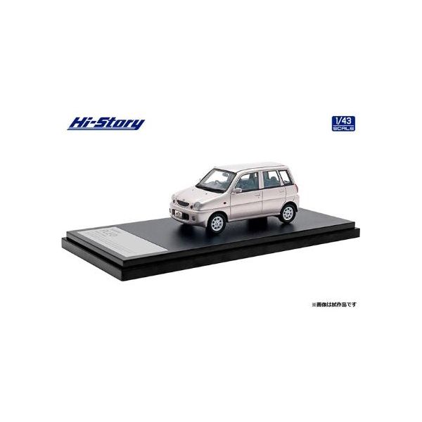 (LINEクーポン有)インターアライド 4523231446769 HS432PK Hi&minus;Story 1／43 SUBARU PLEO NICOT 2002 フロスティローズ・メタリック｜測定器・工具のイーデンキ