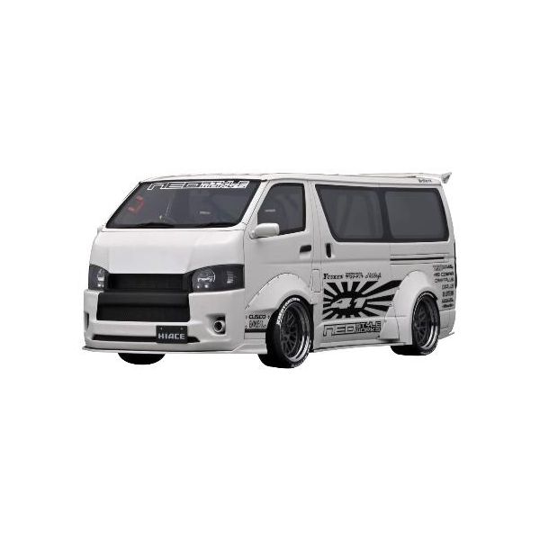 イグニッション 1/18 ハイエース GReddy HIACE 1/18 1:18 Toyota Hiace TSD Works -- Greddy White -- Ignition