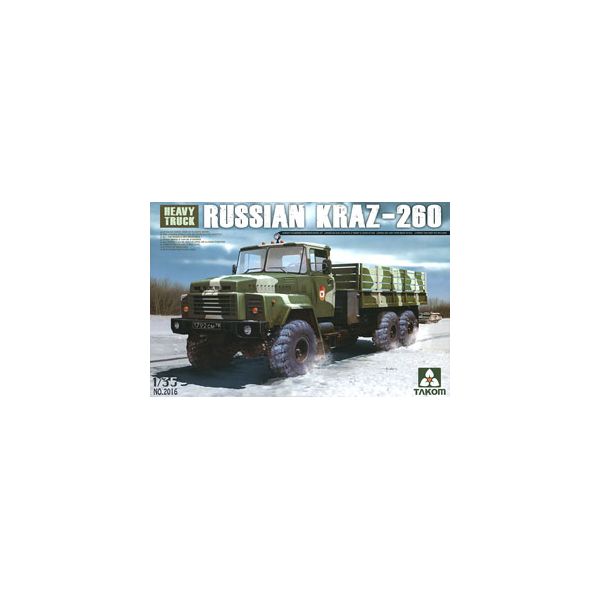 (LINEクーポン有)ビーバーコーポレーション 4897051420224 TKO2016 タコム 1/35 KrAZ-260 トラック