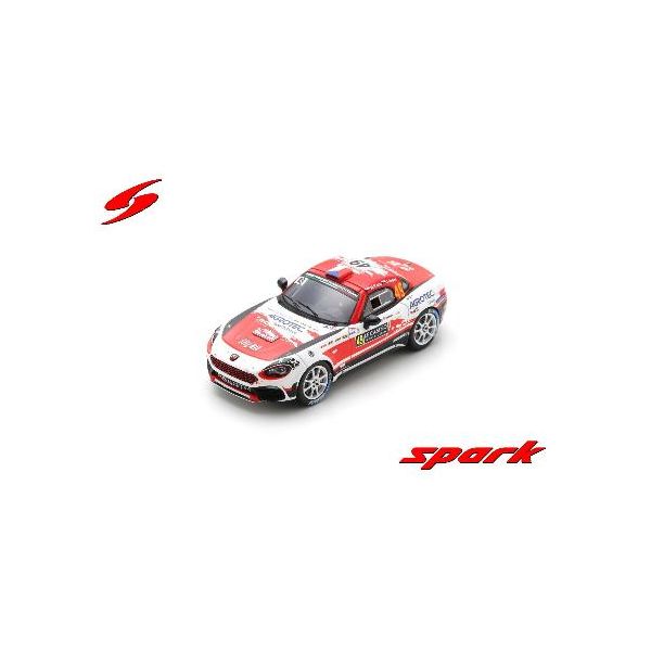 (LINEクーポン有)SPARK JAPAN 9580006967015 S6701 1／43 Abarth 124 Rally RGT No．49 Rally Monte Carlo 2022 Martin Rada － Jaroslav Jugas