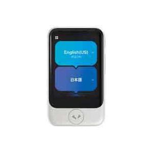 (LINEクーポン有)4595642780183 ポケトークS2 グローバルSIM付き 白 PTS2&minus;W｜測定器・工具のイーデンキ 27,515円