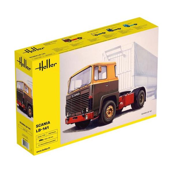 (LINEクーポン有)プラッツ 4545782091441 HE80773 エレール 1／24 スカニア LB&minus;141 トラック｜測定器・工具のイーデンキ