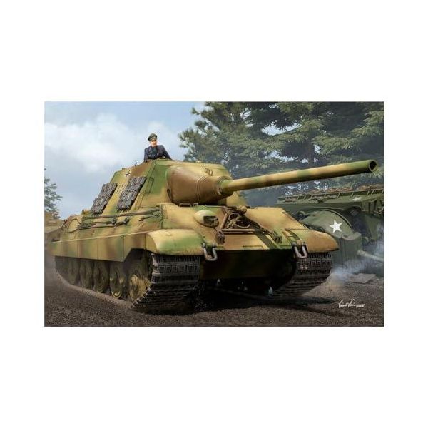 (LINEクーポン有)童友社 6939319245625 ホビーボス 84562 ドイツ重駆逐戦車 Sd．Kfz．186 ヤークトタイガー ヘンシェル生産型 8,194円
