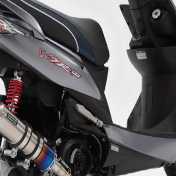 (LINEクーポン有)BEAMS ビームス B507-53-007 KYMCO VJR125i SE22AA R－EVO チタン サイレンサーφ89 B50753007