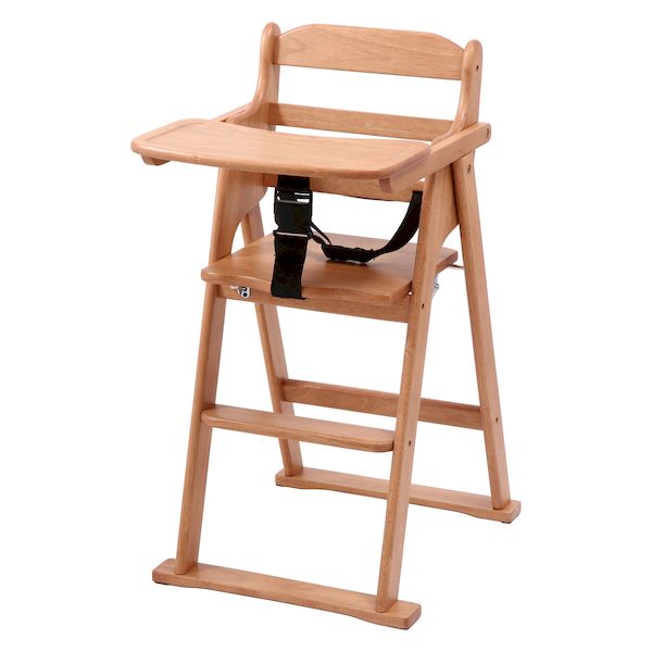 (LINEクーポン有)【個数：1個】不二貿易 4953980173324 直送 代引不可・他メーカー同梱不可 木製折り畳みベビーチェアー NA