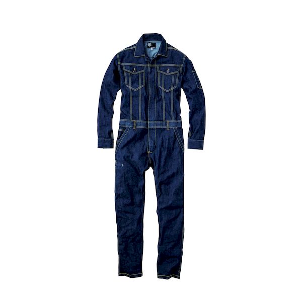 エスケープロダクト 4589708562509 GRACE ENGINEER’S ストレッチライトツナギ GE－340 C／36 インディゴ 3Lサイズ