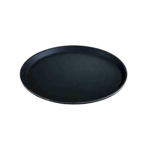 99511118373 CAMBRO キャンブロノンスリップトレー丸型1400CT－BKブラックサテン 丸型ノンスリップトレー