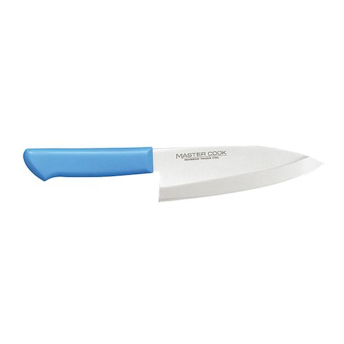 【1個入】4906496806545 片岡製作所 マスターコック MCDK－165 和風出刃 16．5cm グリーン